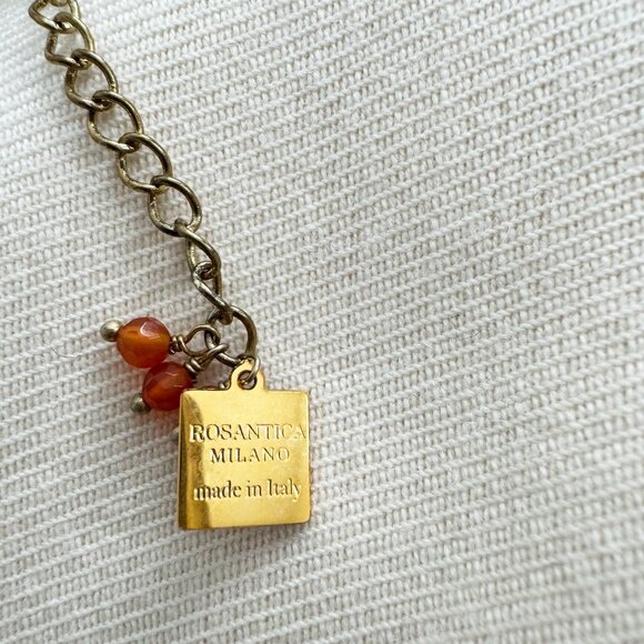 Rosantica Milano Long Necklace in "Gold/Curcuma" - Picture 4 of 12